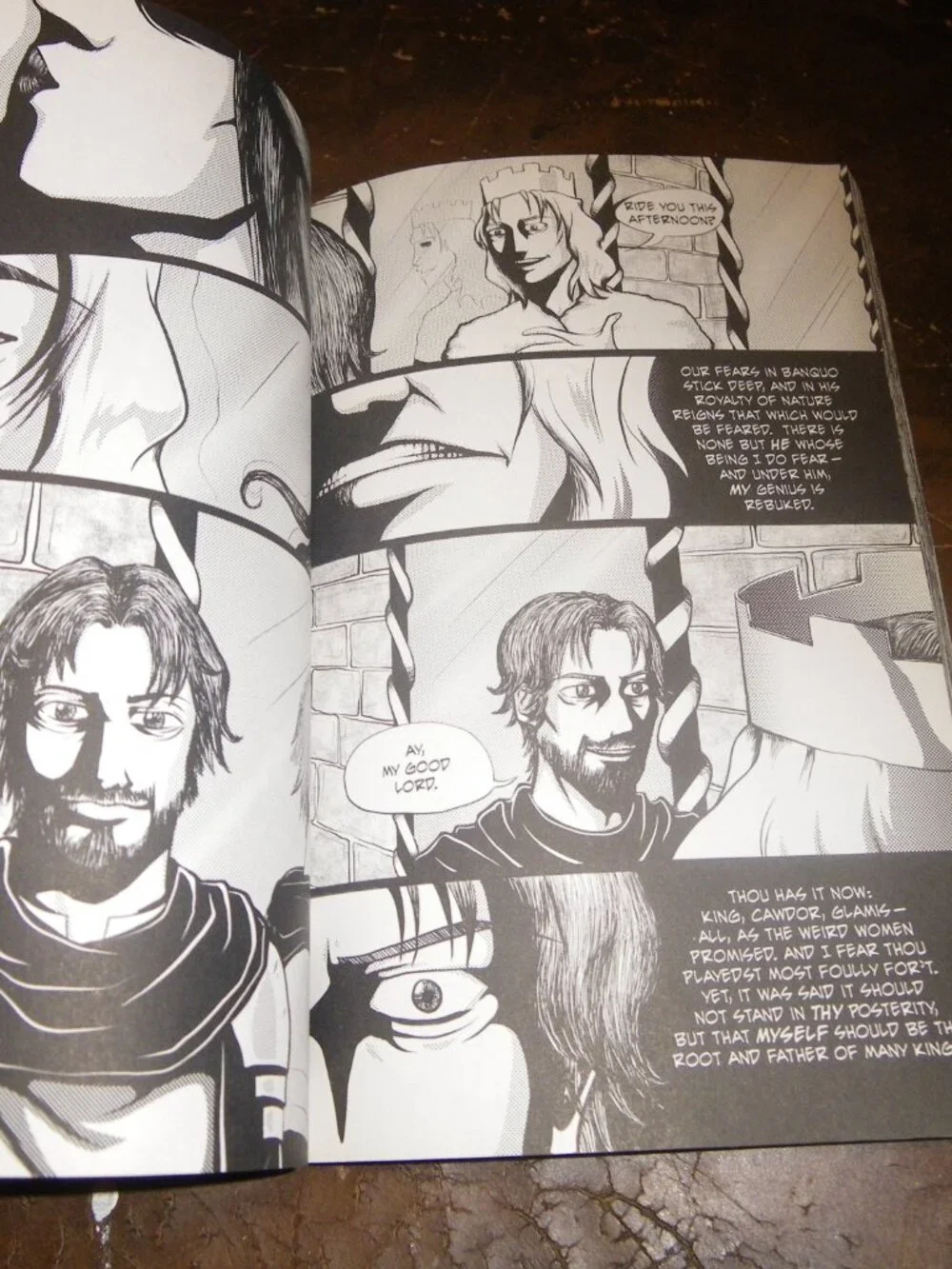 William Shakespeare’s Macbeth Graphic Novel The Manga Edition